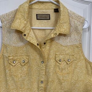 Legacy Falls western and lace top